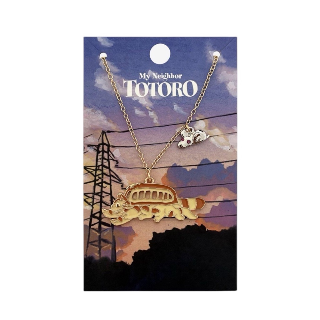 New Studio Ghibli My Neighbor Totoro Catbus Necklace